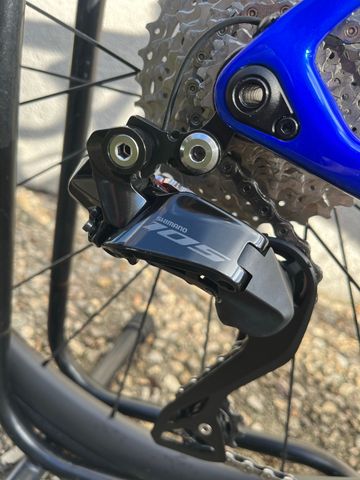 Gebrauchtes Adris Le Performance 105di2 2024 Road & Gravel, Blau — Bild 4 von 11