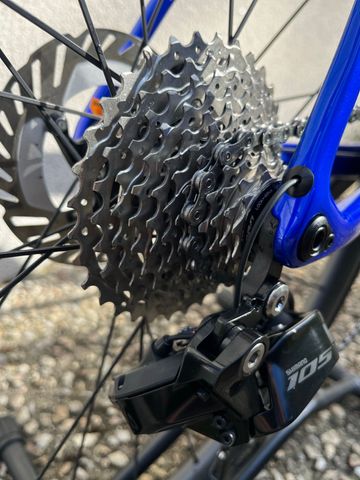 Gebrauchtes Adris Le Performance 105di2 2024 Road & Gravel, Blau — Bild 3 von 11