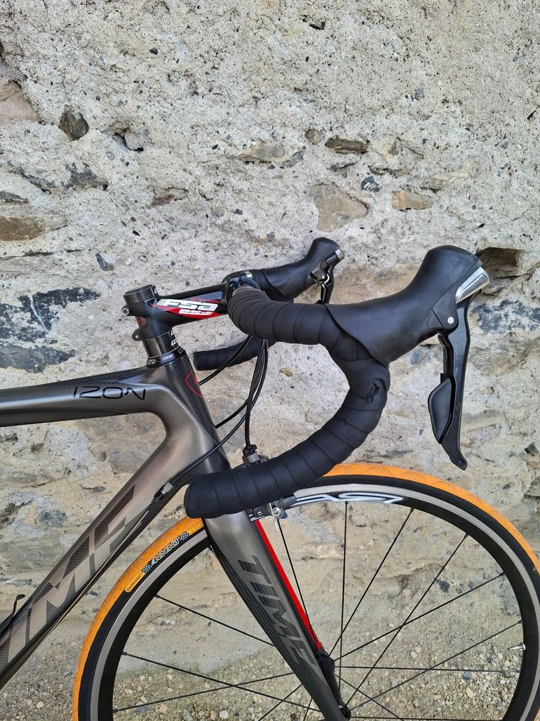 Cadre Vélo Route TIME IZON GRAPHITE 2016 Taille XS - Carbone, Roues 700C - Occasion, état à Vérifier