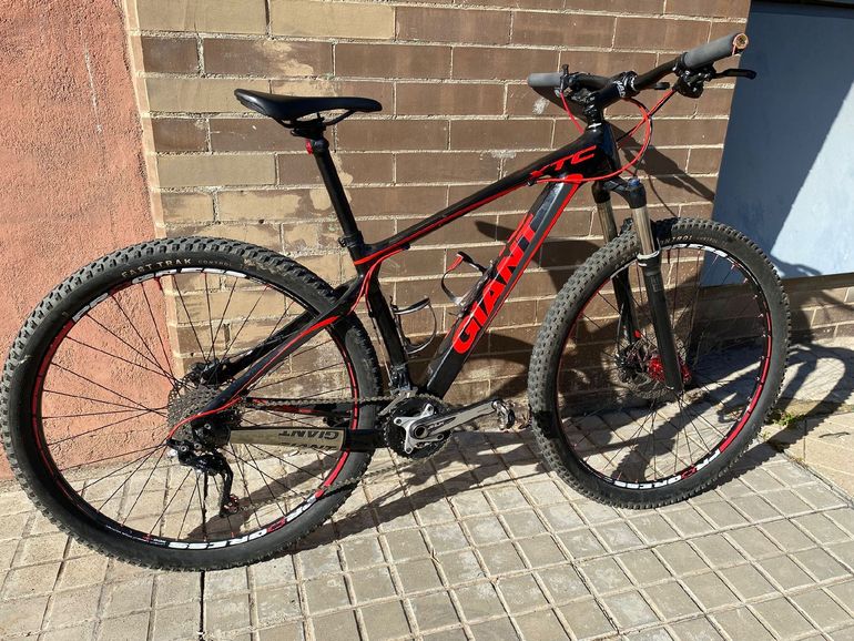 Used Giant XTC Advanced 29er 1 2016 2016 Mountainbike, Schwarz, 29 — image 2 of 8