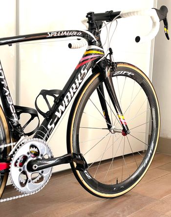 Used Specialized Alberto Contador Team Astana SL4 2010 Road & Gravel, Schwarz — image 5 of 8