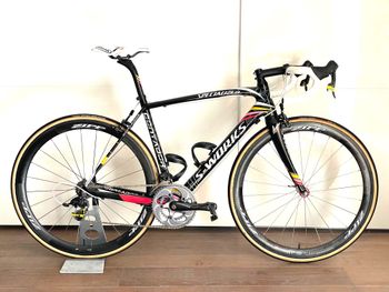 Used Specialized Alberto Contador Team Astana SL4 2010 Road & Gravel, Schwarz — image 2 of 8