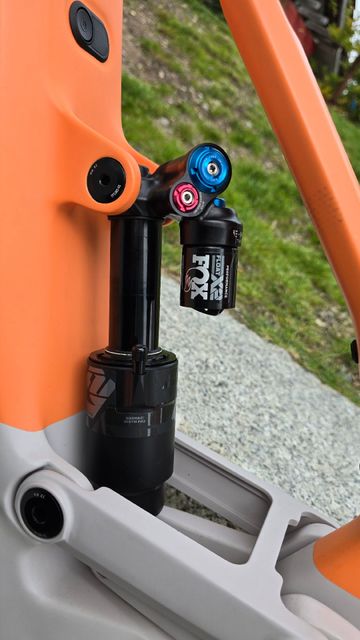 Used Canyon Torque:ON CF 8 2024 2024 Mountainbike, Orange, 29, 27.5 — image 3 of 8