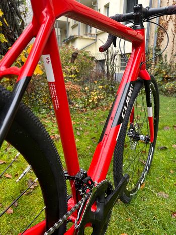 Used CUBE Cross Race SL 2020 Road & Gravel, Red — image 11 of 12