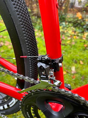 Used CUBE Cross Race SL 2020 Road & Gravel, Red — image 8 of 12