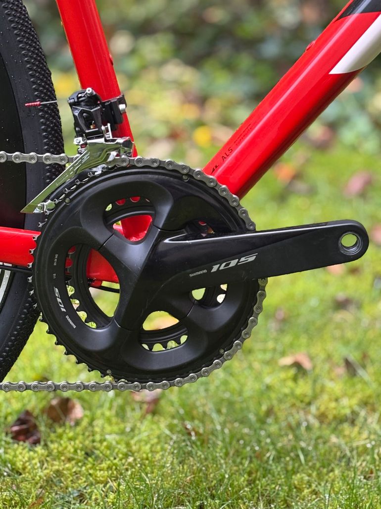 Used CUBE Cross Race SL 2020 Road & Gravel, Red — image 4 of 12
