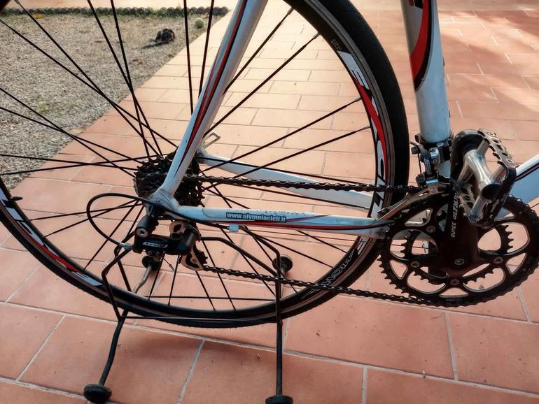 Used Olympia Bici Da Corsa Olympia In Alluminio Con Forcella In Carbonio. Misura 59 2013 Road & Gravel — image 4 of 4
