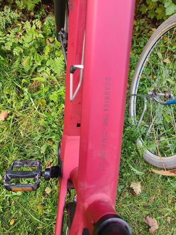Used Kettler Kettler Quadriga Town & Country COMP 75 2022 Road & Gravel, Red — image 4 of 4
