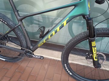 Gebrauchtes Scott Scale RC World Cup 2023 2023 Mountainbike, Grün, 29 — Bild 2 von 8