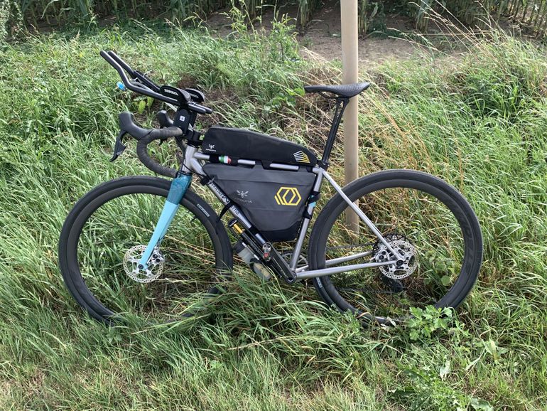 Used Officine Mattio SANTIAGO AX 2020 Road & Gravel, Hellgrau — image 3 of 16