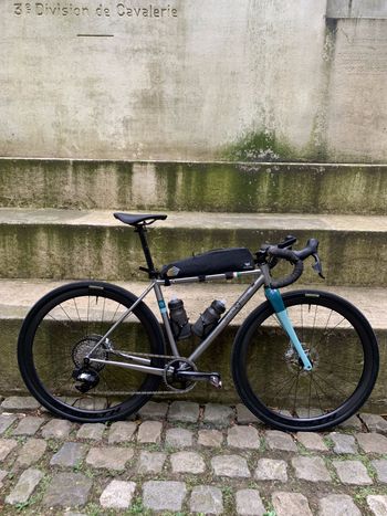 Used Officine Mattio SANTIAGO AX 2020 Road & Gravel, Hellgrau — image 4 of 16
