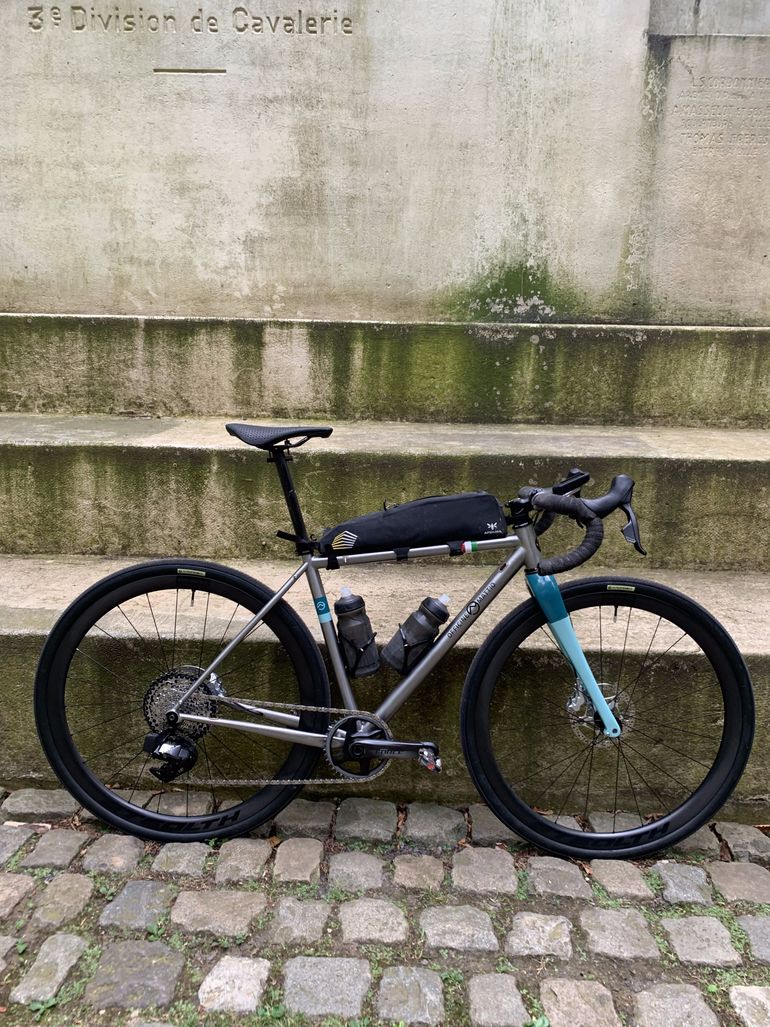 Used Officine Mattio SANTIAGO AX 2020 Road & Gravel, Hellgrau — image 4 of 16