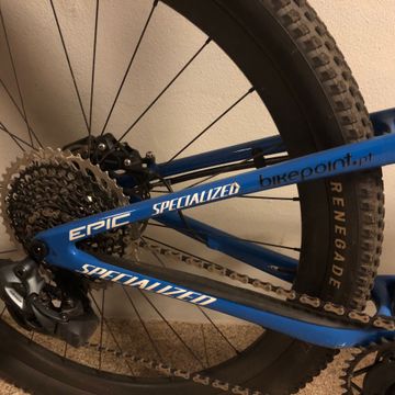 Specialized Men's Epic Pro 2019 2019 Mountainbike usato, Blu — immagine 5 di 7