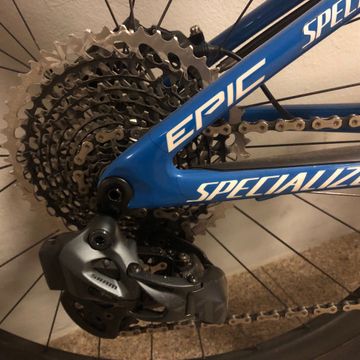 Specialized Men's Epic Pro 2019 2019 Mountainbike usato, Blu — immagine 4 di 7