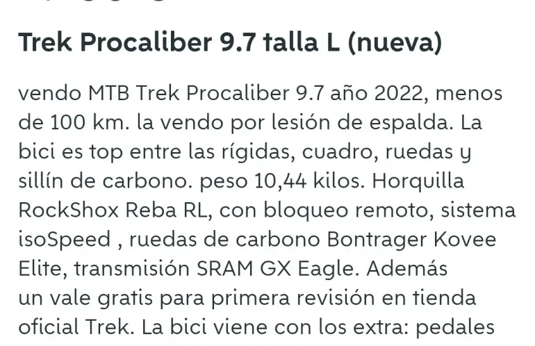 Tienda best sale oficial trek