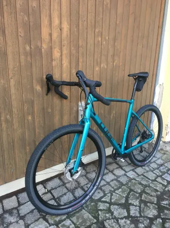 Used CUBE Nuroad EX 2021 Road & Gravel, Blue — image 3 of 5