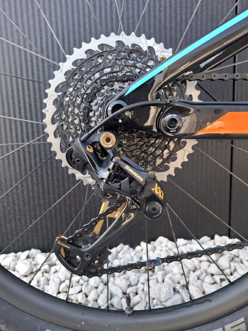 Used Scott Genius SRAM XX1 Eagle 2018 Mountainbike, Orange — image 3 of 5