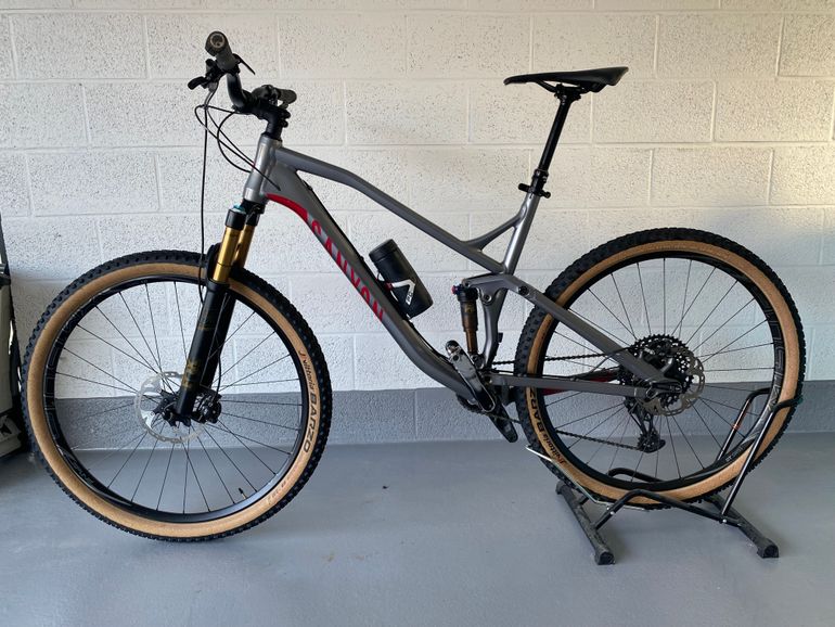 Used Canyon Nerve AL 9.9 LTD 2016 Mountainbike, Light Gray — image 7 of 10