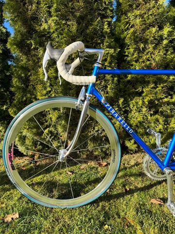Gebrauchtes Pinarello Montello 1987 Road & Gravel, Blau — Bild 13 von 21