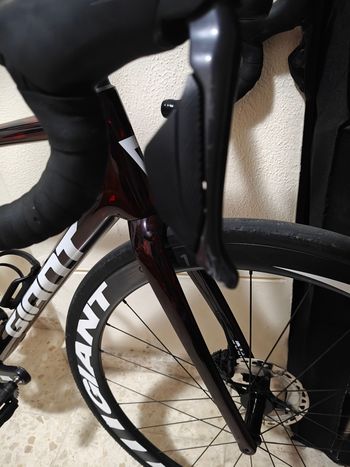 Used Giant TCR Advanced Pro 0 Di2 Ultegra 2022 Road & Gravel, Rojo — image 9 of 11