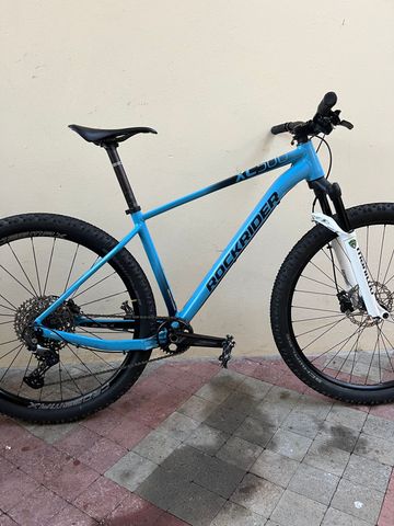 ROCKRIDER VTT Rockrider Xc 500 C1 2020 Taille L Boost 29 Upgradé Xc500 Rock Rider Bleu 12v Eagle Deore Xt Xtr Slx 29” 148x12 15x110 2020 MTB d'occasion