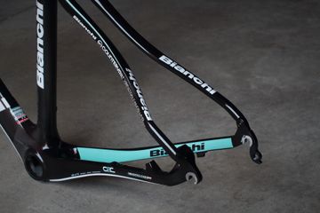 Gebrauchtes Bianchi INFINITO CV DISC Frameset 2017 Road & Gravel, Schwarz — Bild 6 von 7