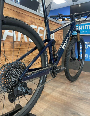 Used BMC Fourstroke 01 ONE 2020 2020 Mountainbike, Blue, 29 — image 4 of 5