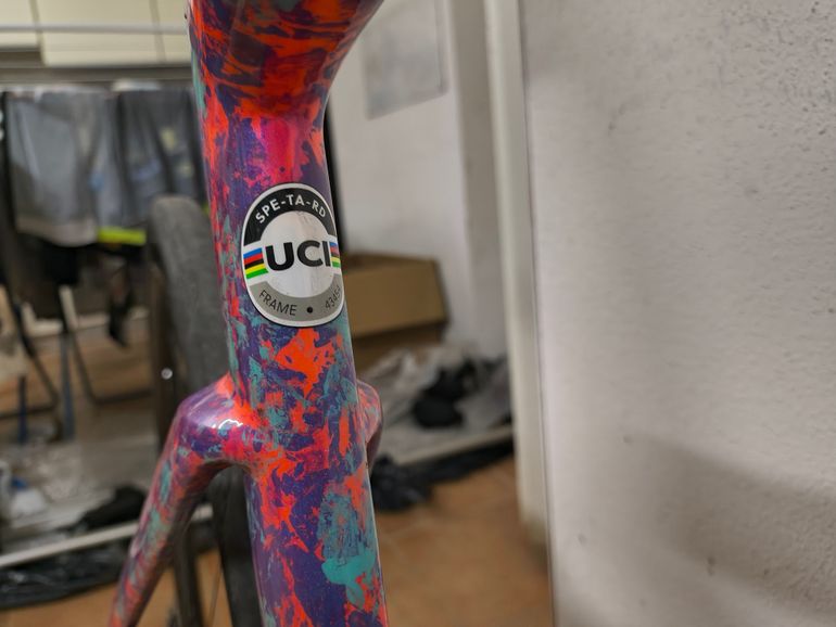 Used Specialized S-Works Tarmac SL7 - Shimano Dura-Ace Di2 2023 2023 Road & Gravel, Morado — image 8 of 11