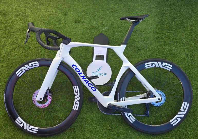 Used Colnago Colnago Y1rs Ultegra 12V Di2 Enve 4.5 SES 2026 Road & Gravel, White — image 3 of 17