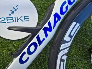 Used Colnago Colnago Y1rs Ultegra 12V Di2 Enve 4.5 SES 2026 Road & Gravel, White — image 9 of 17