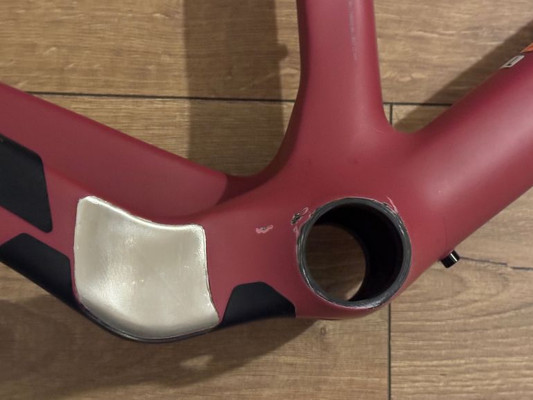 Used Canyon Grizl CF SL 7 eTap 2022 Frameset 2022 Road & Gravel, Red — image 4 of 12