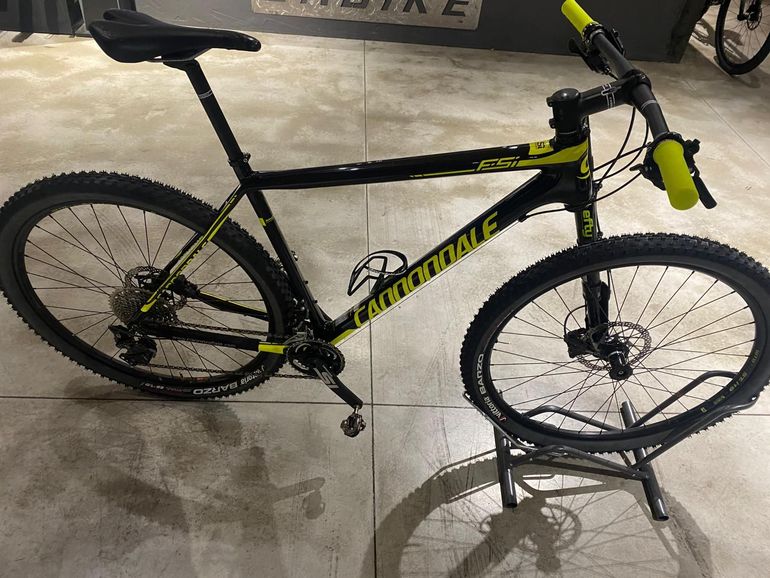 Used Cannondale F-Si 1 2017 2017 Mountainbike, Black, 27.5 — image 9 of 9