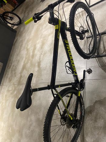 Used Cannondale F-Si 1 2017 2017 Mountainbike, Black, 27.5 — image 4 of 9