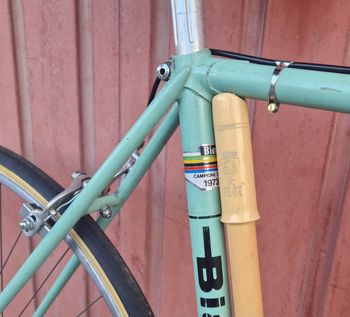 Used Bianchi Bicicletta Bianchi Eroica/Vintage  (Anni '70-’80) 1970 Road & Gravel, Hellgrau — image 5 of 12