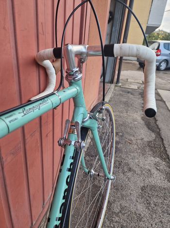 Used Bianchi Bicicletta Bianchi Eroica/Vintage  (Anni '70-’80) 1970 Road & Gravel, Hellgrau — image 6 of 12