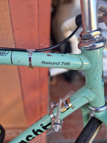 Used Bianchi Bicicletta Bianchi Eroica/Vintage  (Anni '70-’80) 1970 Road & Gravel, Hellgrau — image 11 of 12