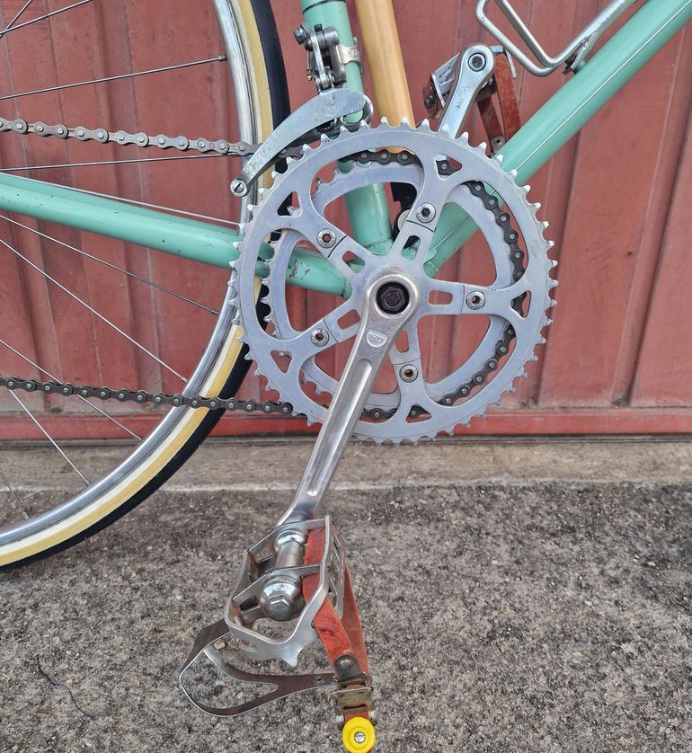 Used Bianchi Bicicletta Bianchi Eroica/Vintage  (Anni '70-’80) 1970 Road & Gravel, Hellgrau — image 2 of 12