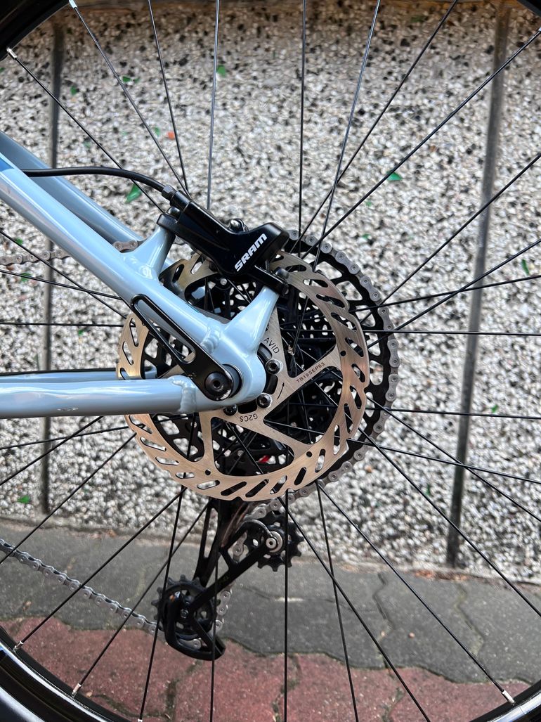 Used Niner JET 9 - 2-Star NX Eagle - 29 2019 2019 Mountainbike, Light Gray, 27.5, 29 — image 20 of 25