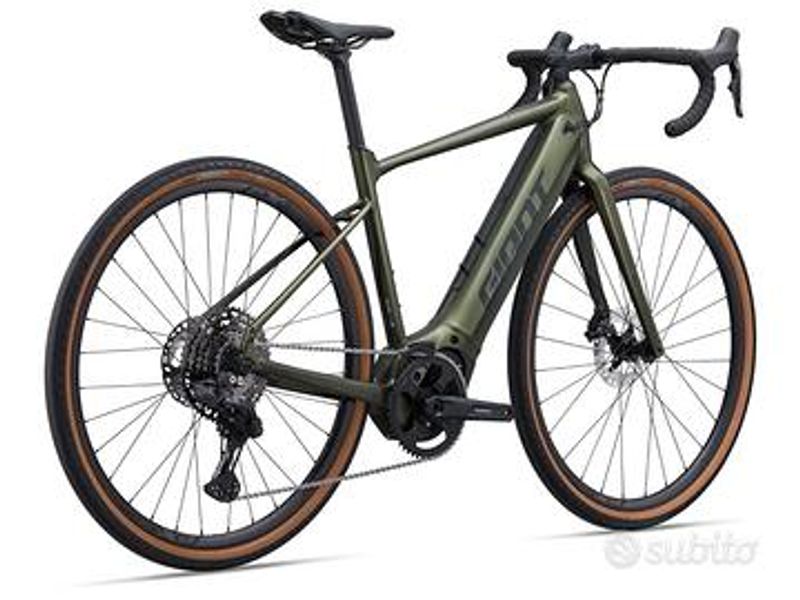 Used Giant Revolt E+ 1 2025 Road & Gravel, Green — image 3 of 6