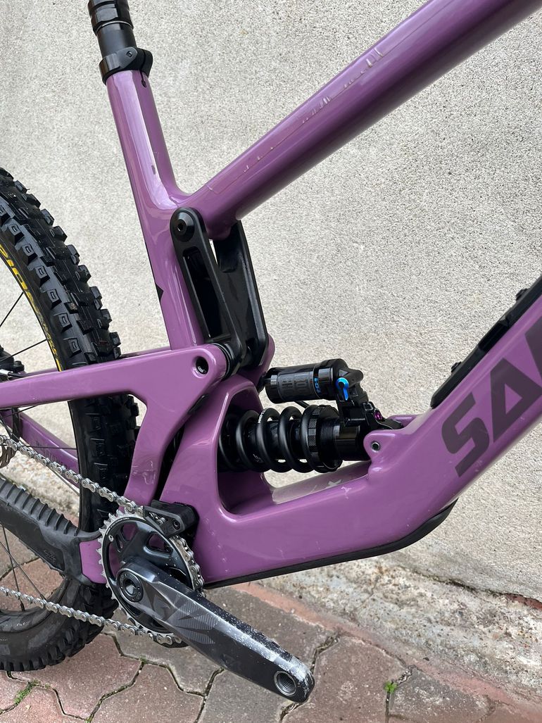 Used Santa Cruz MEGATOWER GX AXS / Carbon C 2025 2025 Mountainbike, Violett, 29 — image 4 of 9