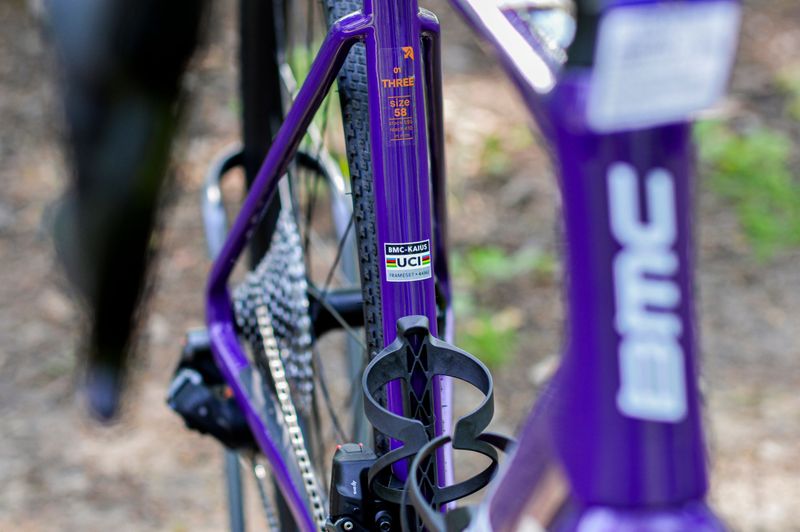 Used BMC Kaius 01 THREE 2024 2024 Road & Gravel, Purple — image 7 of 17