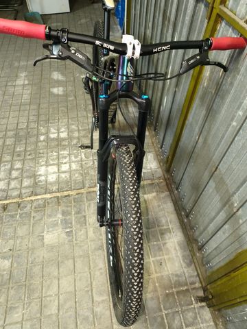 Used ROCKRIDER Full suspension Sram Eagle Transmission GX 2021 Mountainbike, Purple — image 14 of 33