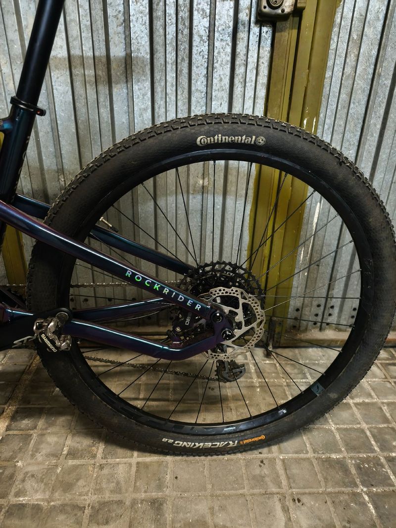Used ROCKRIDER Full suspension Sram Eagle Transmission GX 2021 Mountainbike, Purple — image 13 of 33