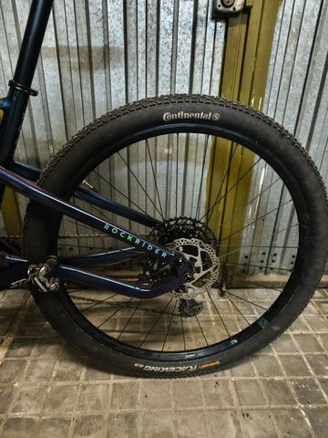 Used ROCKRIDER Full suspension Sram Eagle Transmission GX 2021 Mountainbike, Purple — image 22 of 33