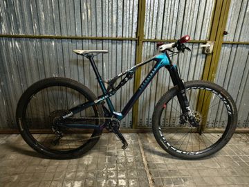 Used ROCKRIDER Full suspension Sram Eagle Transmission GX 2021 Mountainbike, Purple — image 21 of 33