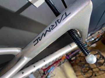 Specialized Tarmac SL8 SWORKS Frameset Frameset 2025 Road & Gravel usato, Grigio chiaro — immagine 8 di 9
