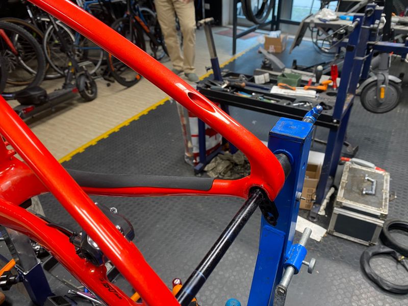 Gebrauchtes KTM MYROON EXONIC 2021 Frameset 2021 Mountainbike, Rot, 29 — Bild 4 von 7