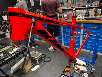 Gebrauchtes KTM MYROON EXONIC 2021 Frameset 2021 Mountainbike, Rot, 29 — Bild 6 von 7