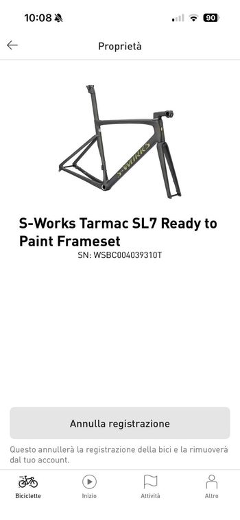 Used Specialized S-Works Tarmac SL7 - Shimano Dura-Ace Di2 2023 Frameset 2023 Road & Gravel, Black — image 8 of 9