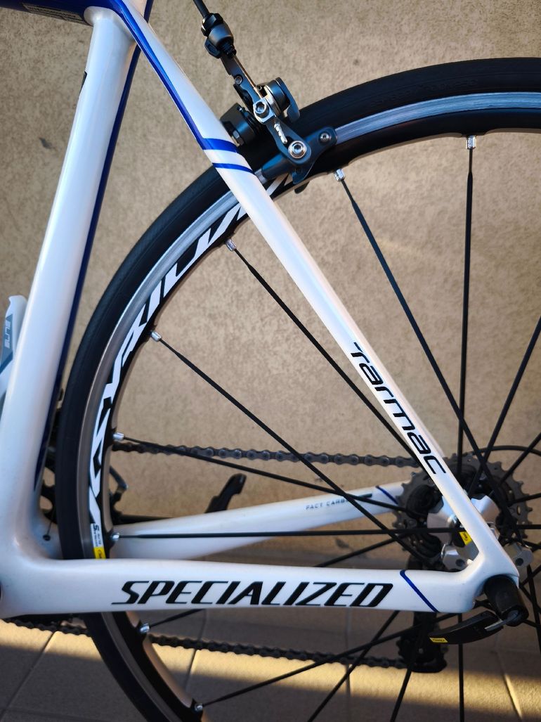 Used Specialized Tarmac SL4 Comp Ultegra 2014 2014 Road & Gravel, White — image 34 of 35